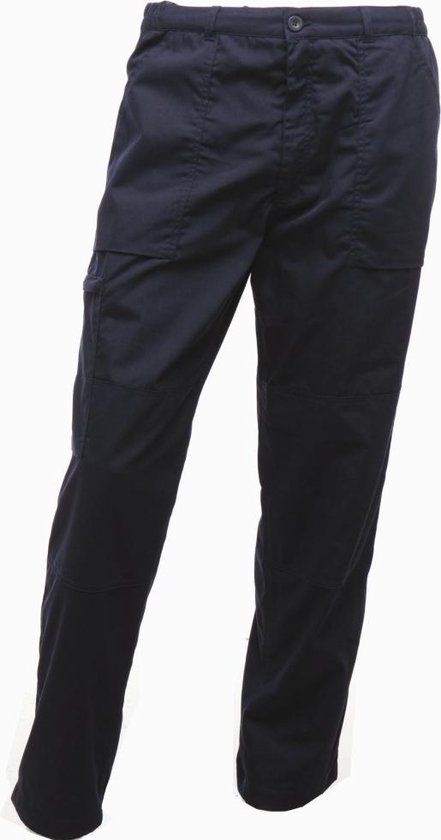 Regatta Lined Action Trs Navy 32" - Men's Trousers - Blue - Size S (46)