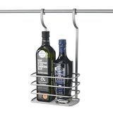Metaltex Flessenhouder, metaal, wit, 11,7 x 19,7 x 37,4 cm