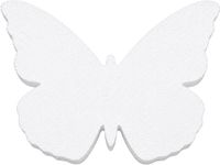 Bellatio Design Piepschuim vormen - vlinder - 1x - H25 x B34 cm - styropor hobby / DIY vorm - basis knutselfiguren
