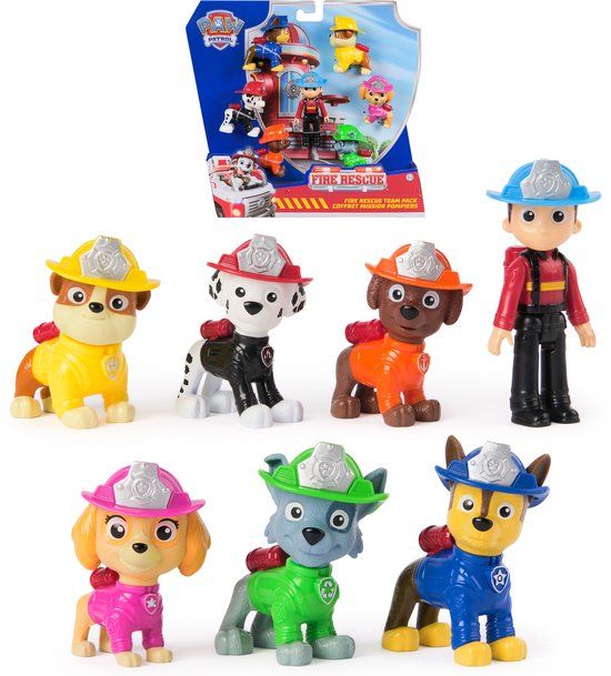 PAW Patrol Brandweerredding Speelfigurenset