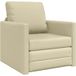 Maison Exclusive - Canapé-lit crème 74 x 77 x 81 cm simili cuir