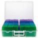 novelinks Foto Case 10 cm x 15 cm Photo Box Opslag - 16 Inner Photo Keeper Foto Organizer Cases Foto's Opslag Containers Doos voor Foto's (Cool Gekleurd)