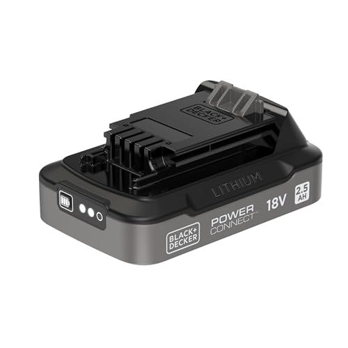 BLACK+DECKER POWERCONNECT 18 V 2,5 Ah Lithium ION State of Charge accu, BDL2518S-XJ