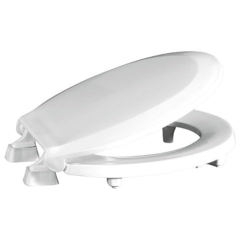 Centoco HL440STS-001 Toiletbril - Rond - Kunststof - Wit