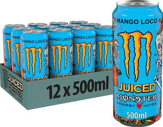 Monster Energy Monster Mango Loco - 12x 500 ml
