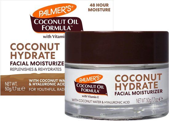 Palmer’s Coconut Oil Formula Coconut Water Face Moisturizer - Hyaluronic Acid - Gezichtscrème - Hydraterende water crème - 50g