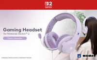 HORI Gaming Headset voor Nintendo Switch 2 - Lavendel