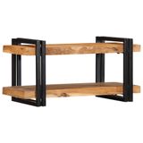 vidaXL Wandschap 70x33x35 cm massief acaciahout