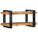 vidaXL Wandschap 70x33x35 cm massief acaciahout