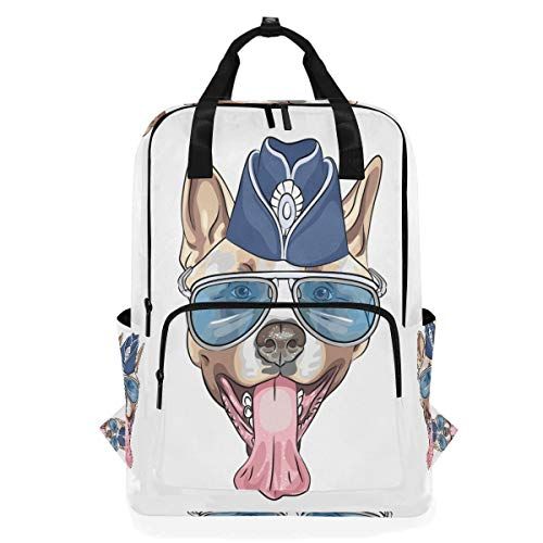 MONTOJ Travel Rugzak Navy Hond School Rugzak