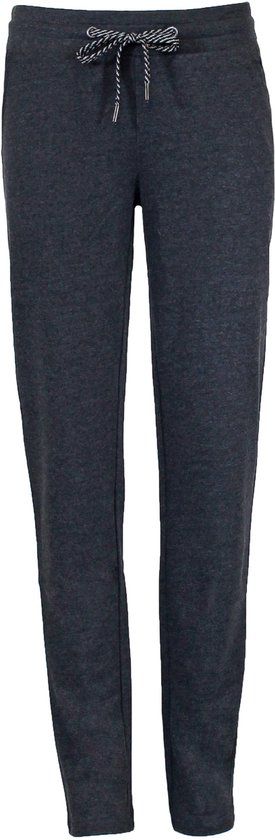 Donnay - Stretch Joggingbroek met rechte pijp (Nadia) - Sportbroek - Dames - Charcoal-marl (037) - maat S
