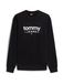 Tommy Hilfiger Sweatshirt à col rond graphique noir