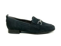 Tamaris Tamaris 8-84205-41 uitneembare binnenzool van leer, comfortabele pasvorm, mocassin, dames, Blauw