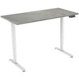 Euroseats Zit-sta bureau 2-motor Wit 180 x 80 x 127,05 cm