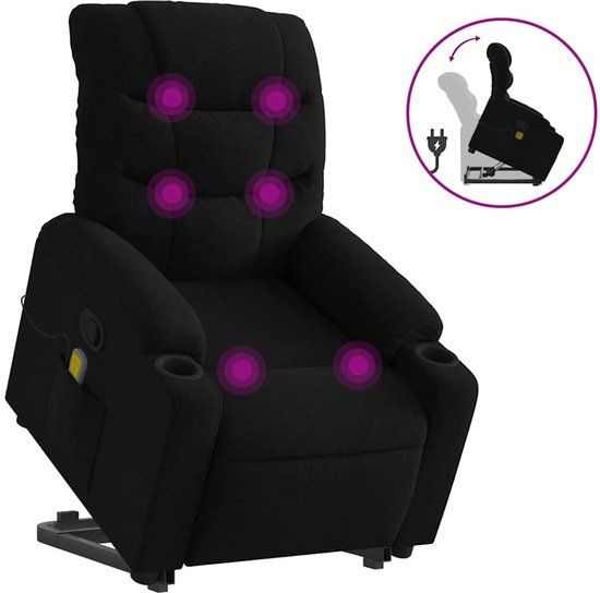 vidaXL Sta-op-massagestoel