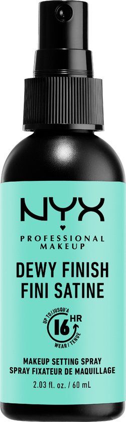 NYX Professional Makeup Setting Spray - Dewy Finish/Long Lasting - 60ml