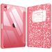 FINTIE Hybride slanke hoes voor iPad 10e generatie 10,9 inch tablet (model 2022) - [Ingebouwde potloodhouder] Schokbestendige hoes met transparante achterkant, automatisch waken/slapen, compositieboek
