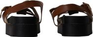 Super Mode Joalice Paris Platte sandalen met bandjes - Bruin - Maat 41