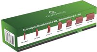 Quadrios 2004CA100 Krimpkous assortiment Rood Krimpverhouding:2:1 1 set(s)