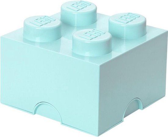 LEGO Opbergbox Brick 4 - Blauw - 6L
