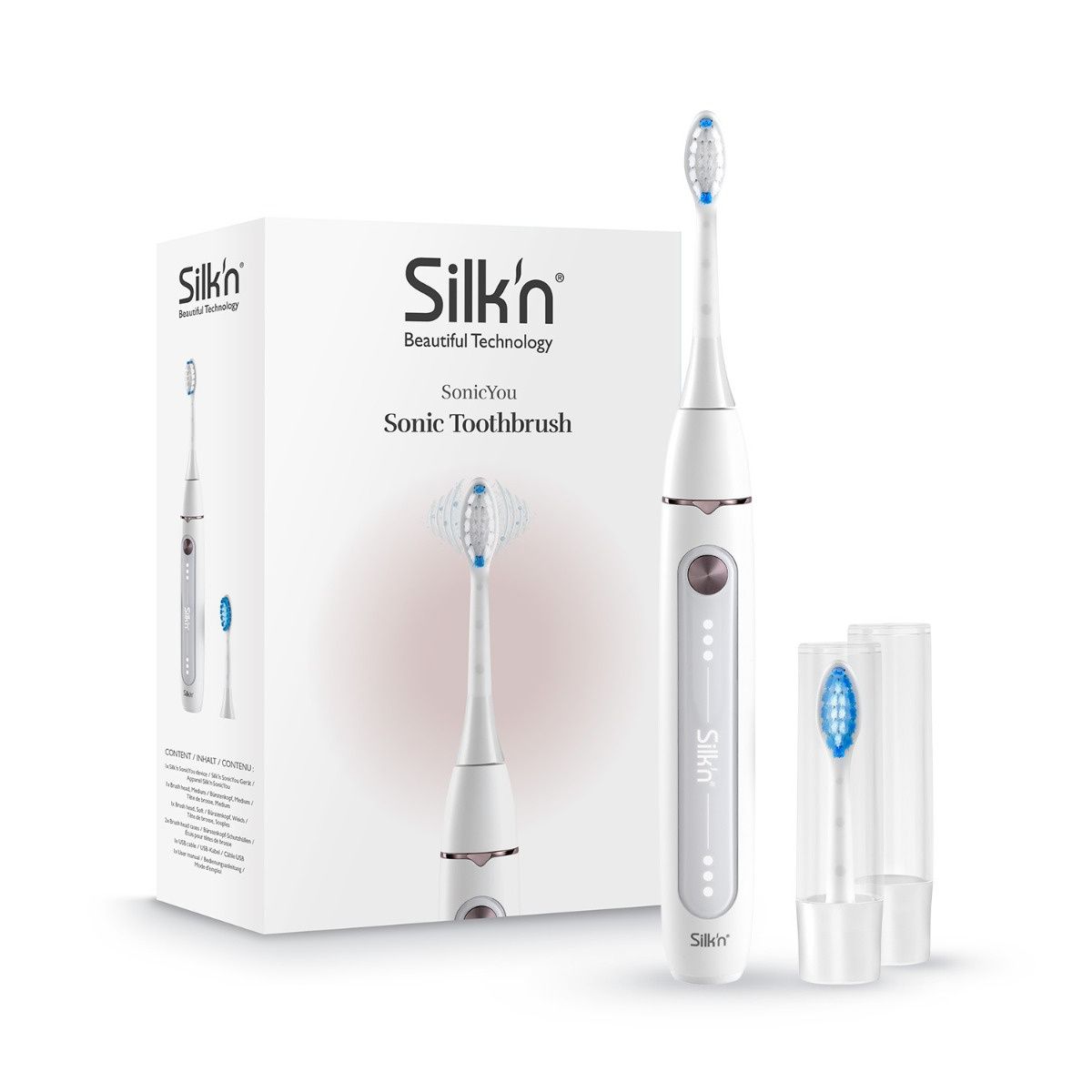 Silk'n SonicYou - Sonische Tandenborstel voor Volwassenen - Wit