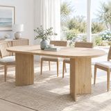 MODFU Eettafel Eikenkleur 160x80x75 Cm