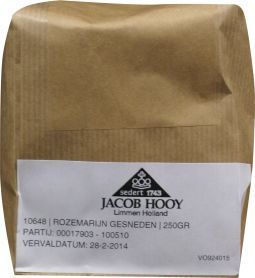 Jacob Hooy Rozemarijn Gesneden 250gr