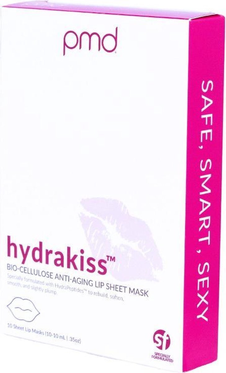 Mad Beauty PMD Hydrakiss Bio-Cellulose Anti-Aging Lip Sheet Mask