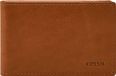 Fossil Andrew FPW Bifold Portemonnee Leer Saddle Bruin