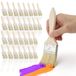 Omgoods - Set de 30 Pinceaux en bois pour Peinture et Vernis