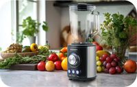 Berdsen Accessoire blender - smoothie maker - 800w - 1,5L - Inox - noir