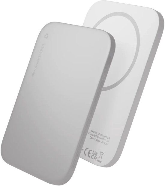 dbramante1928 Re-charge Ultra Slim Powerbank 3.000 mAh - Draadloze Powerbank - Wit