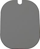 Ad-Ideen Afdekplaat pour lavabo, acier inoxydable, évier, 325x265x100/150/200mm, anthracite, adapté pour type T4 et T5