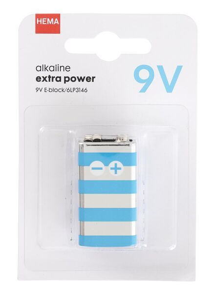 HEMA Alkaline Extra Power 9V Batterij