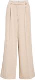 OBJECT COLLECTORS ITEM Object Objivy Hw Wide Pant Pantalon Vrouwen Regular Fit Tannin