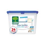 L'ARBRE VERT - Vloeibaar wasmiddel capsule voor de gevoelige huid – familie en baby – hypoallergeen – zonder allergenen – 22 capsules – 580,8 g – gecertificeerd volgens ECARF