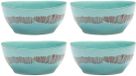 Serax - Ottolenghi Feast - Kom S - Azurblauw/Rood - 16 Ø - 4 stuks