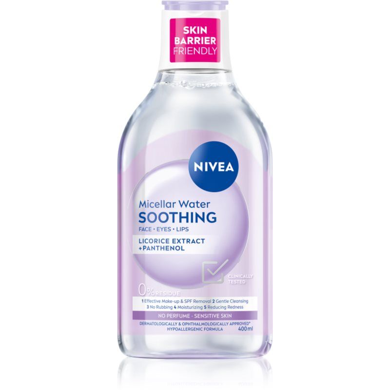 NIVEA Beruhigendes Mizellenwasser - Volumen: 400 ml