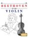 Beethoven for Violin: 10 Easy Themes for Violin Beginner Book Paperback