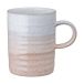 Denby Mug rainuré Kiln Coral Corail-beige, Ø8 cm