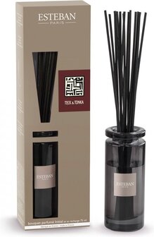 Esteban Classic Teck & Tonka Geurstokjes Initial - 75ml