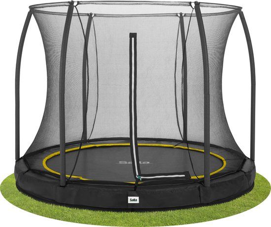 Salta Comfort Edition Ground Inground Trampoline - ø 251 cm - Zwart