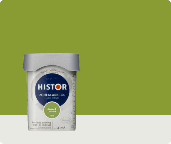 Histor perfect finish zijdeglanslak bieslook 6923 250 ml