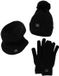 Heatkeeper Dames Winter Thermo Set - Muts + Handschoenen + Nekwarmer - Zwart - One Size