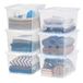 IRIS VS, Inc. CNL-58 IRIS 58 Quart Clear Storage Box, 6 Pack