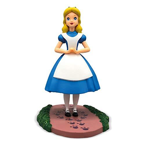 Bullyland 11400 - speelfiguur, Walt Disney Alice in Wonderland, ca. 10,4 cm groot, ideaal als taartfiguur, detailgetrouw PVC-vrij, leuk cadeau voor kinderen om fantasierijke spelen