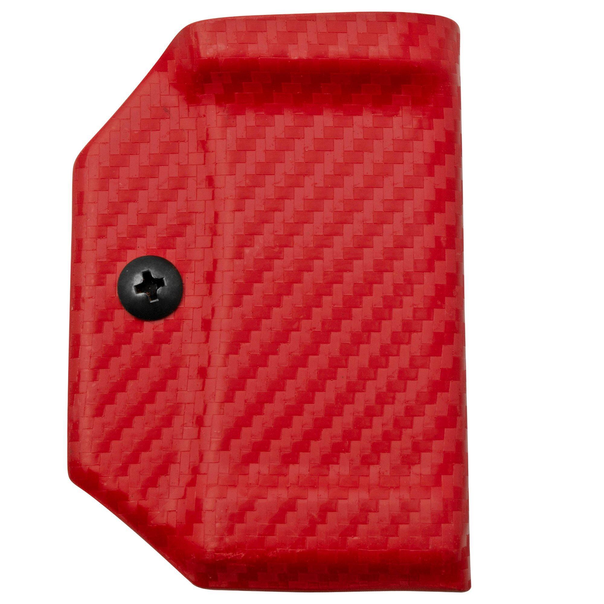 Clip & Carry Clip And Carry Kydex Sheath Victorinox Spirit, Carbon Fiber Red VSPIRIT-CF-RED riemholster