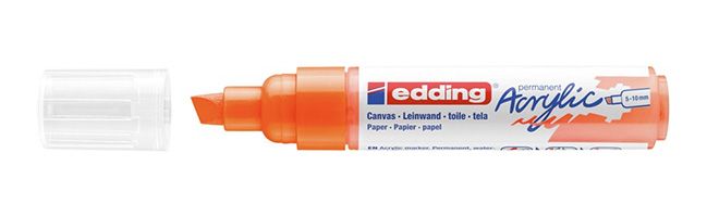 Edding 5000 Acrylic Marker Broad - Oranje - 1 stuk