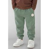 NAME IT MINI joggingbroek met print - groen