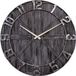NeXtime York – Grote Industrial Wandklok – 50 cm – Metaal/Hout – Zwart – Stil